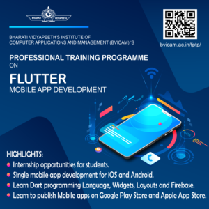 Professional Training Programme on Flutter Mobile App Development