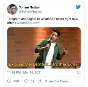 whatsapp outage