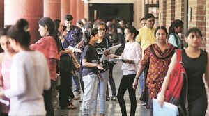 Attending Classes Amid The Coronavirus | Credits: The Indian Express